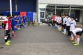 今シーズン初の練習試合はFC DOGA